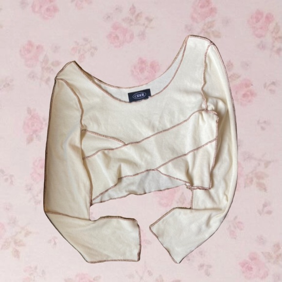 SOLD NWOT Patchwork Cider Crop Top - Picture 1 of 2